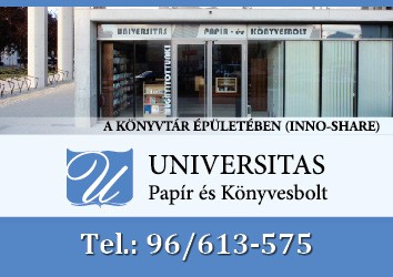 UNIVERSITAS Papír és Könyvesbolt